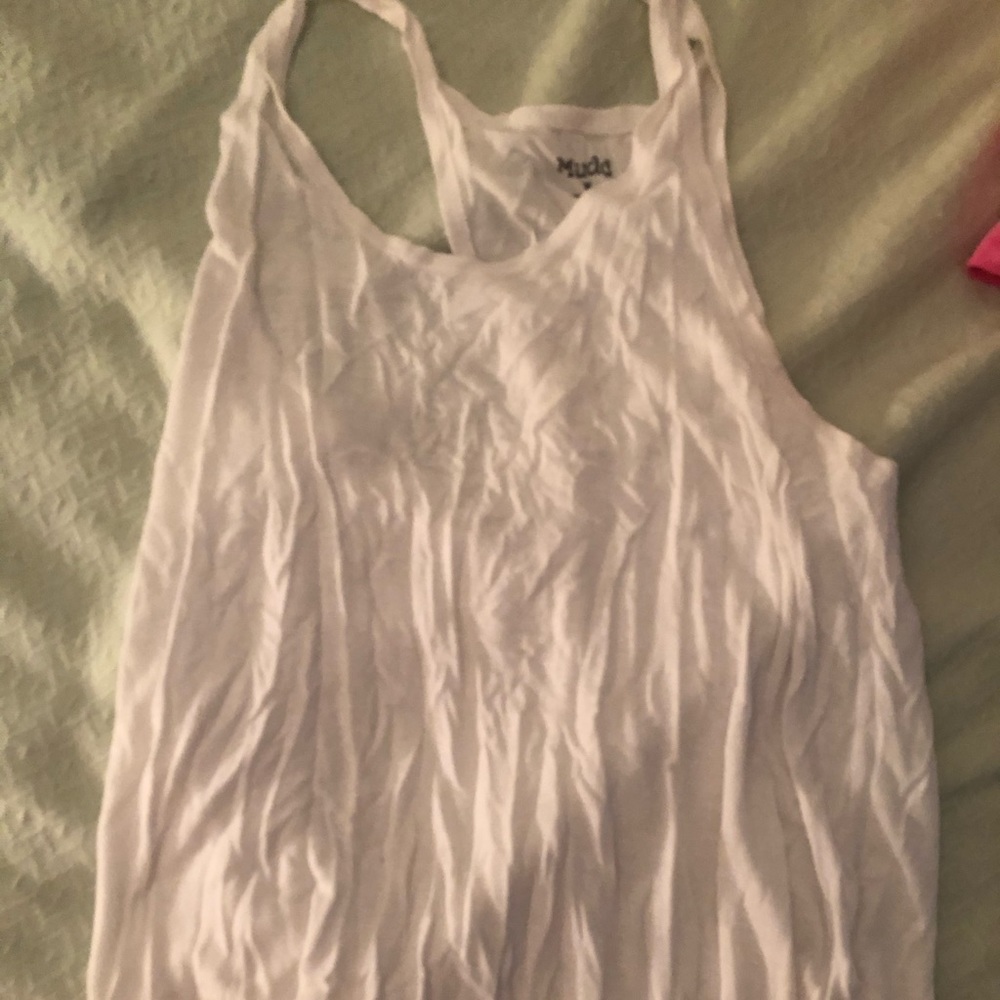 MUDD White Tank top